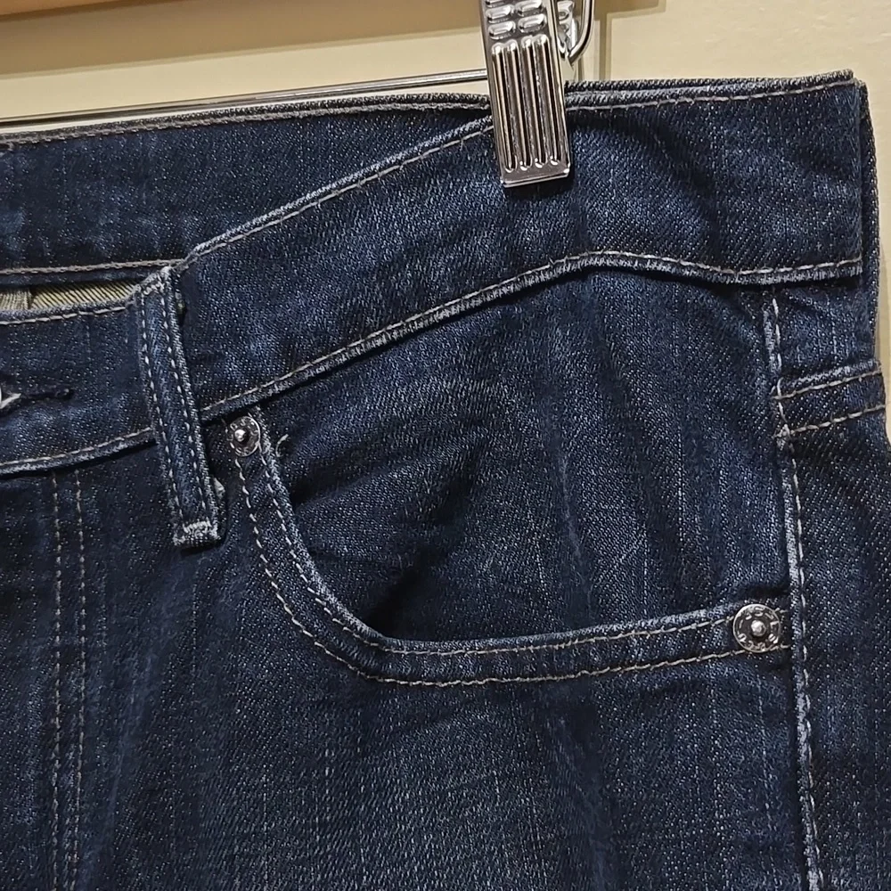 Levis Men's 511 Slim Fit‎ Jeans Size 34 Waist 34 Length Clean Dark Wash